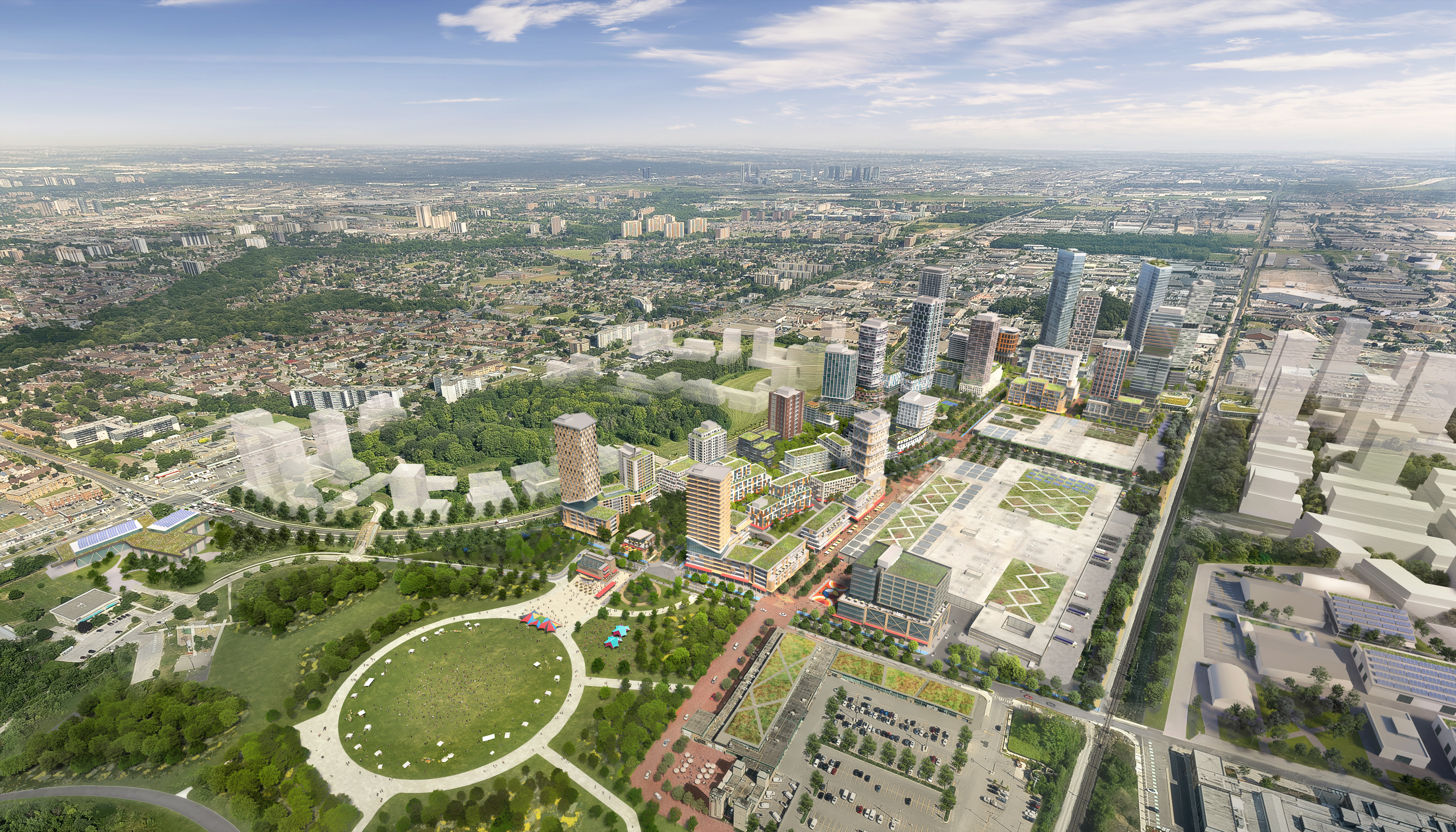 Rendering of Downsview West
