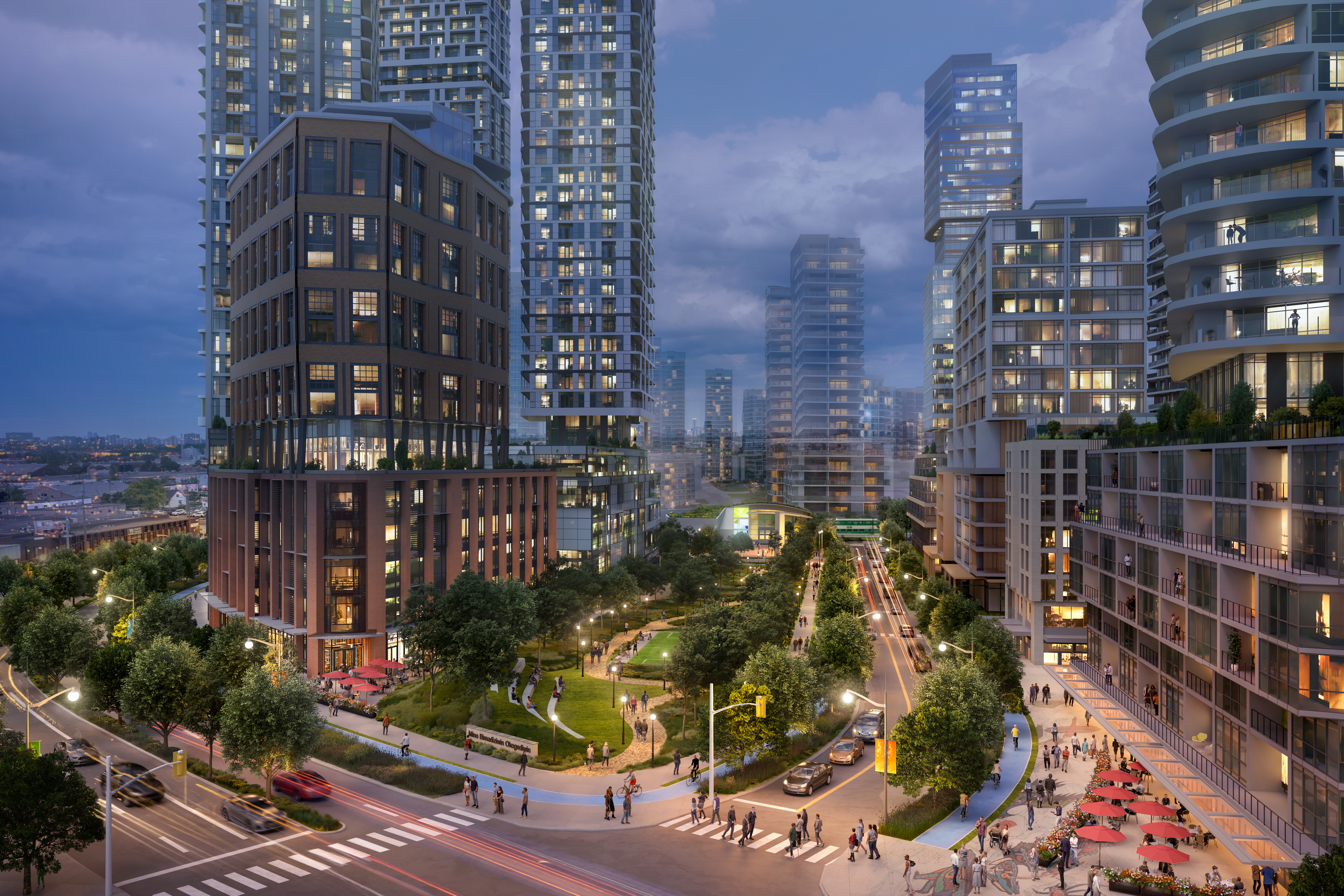 A rendering of Downsview West