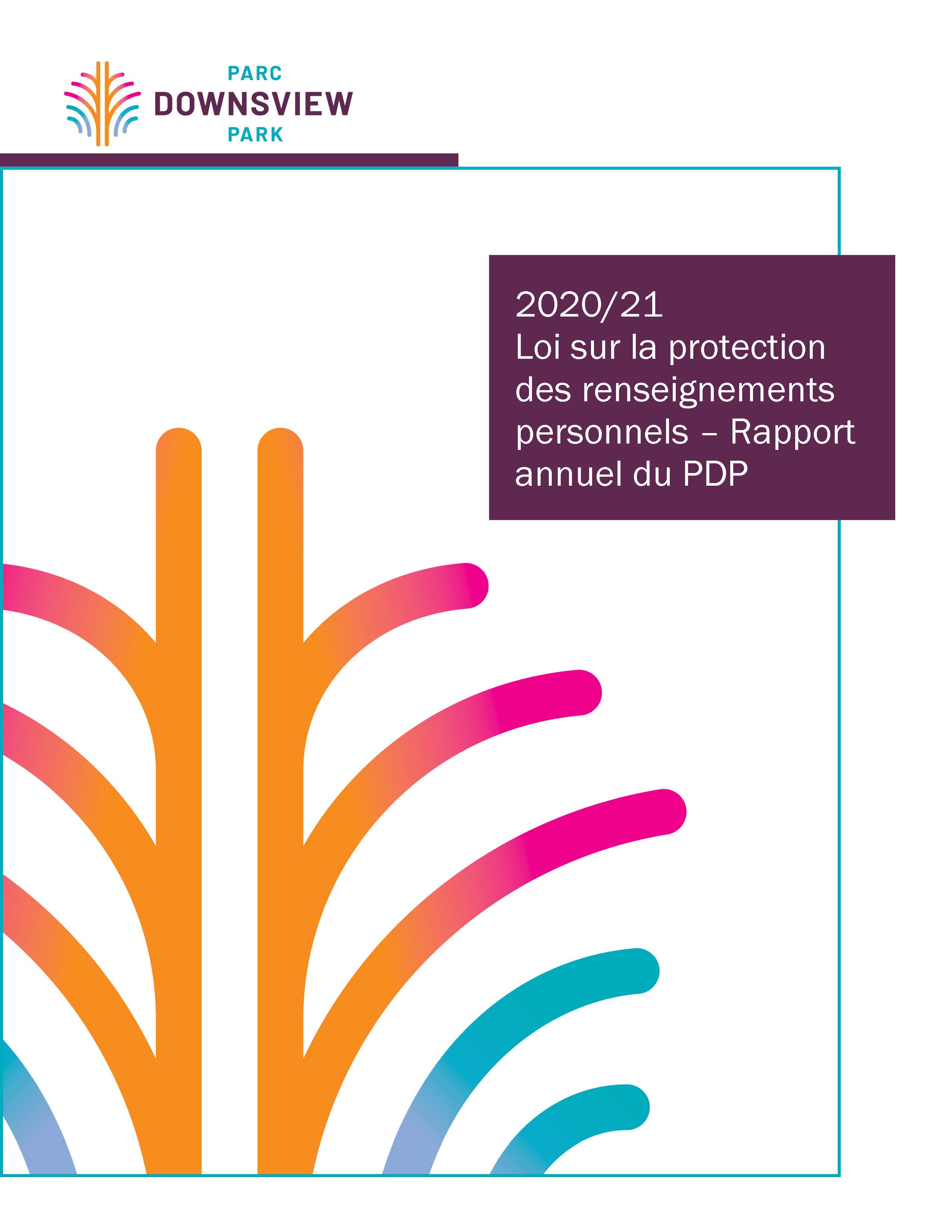 2020-21 Loi sur la protection des renseignements personnels - Rapport annuel du PDP