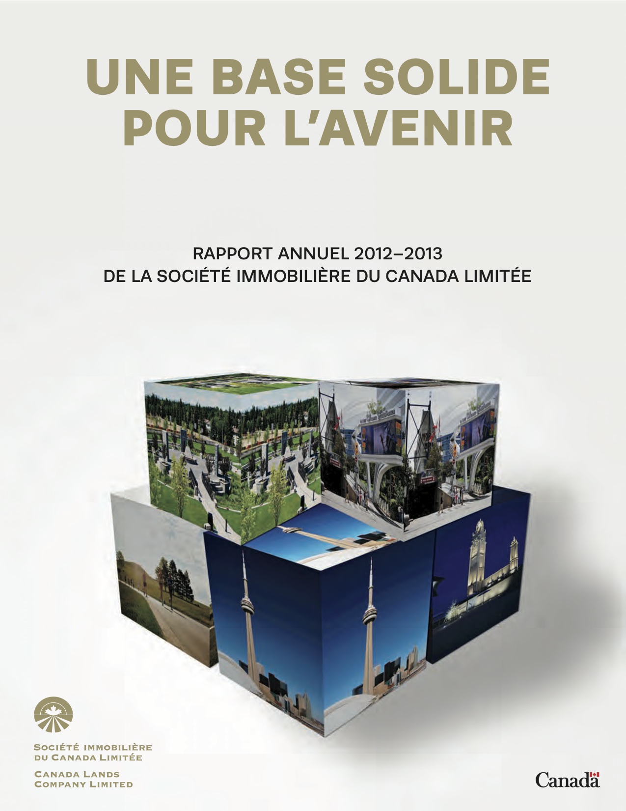 Couverture du rapport annuel 2012/13