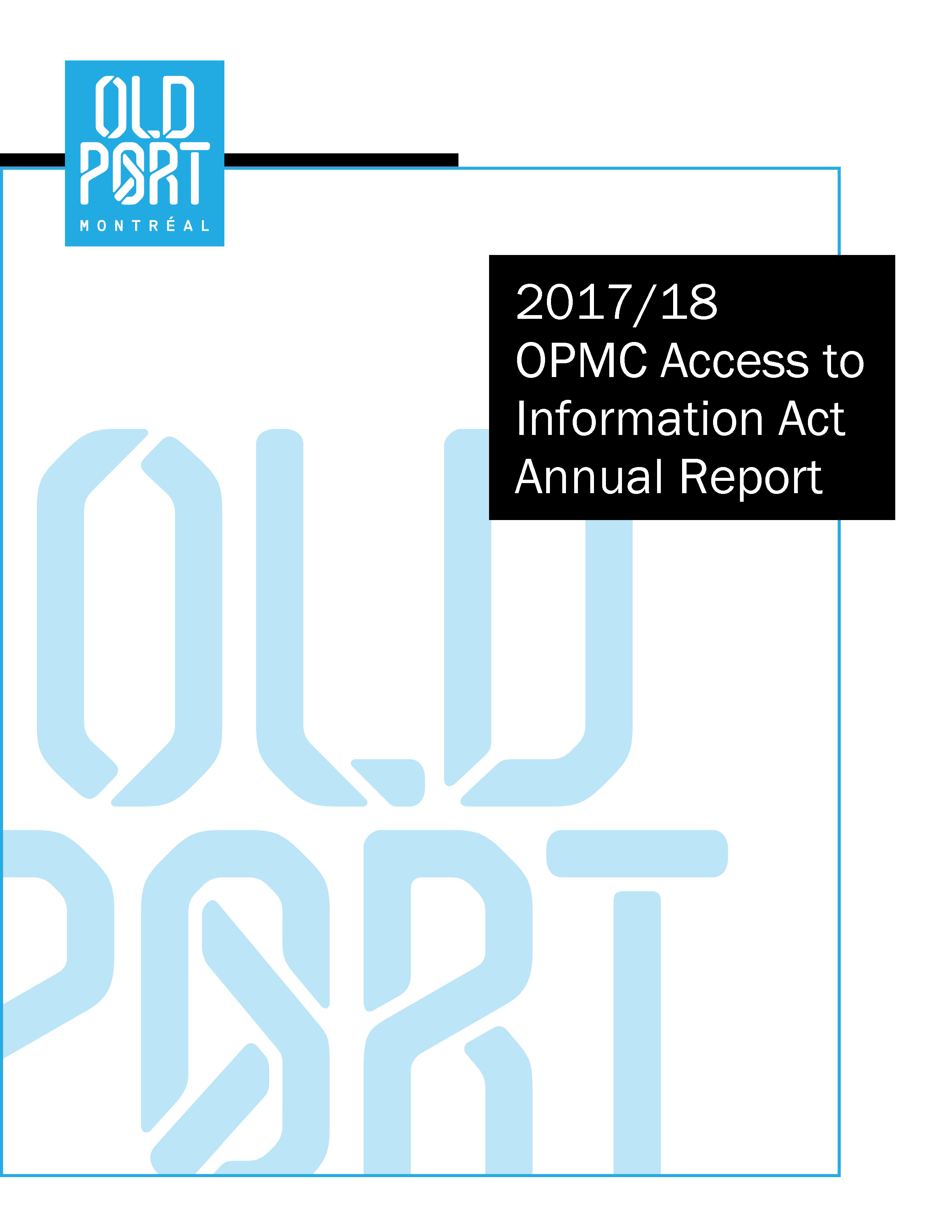 OPMC - Access to Information Act 2018