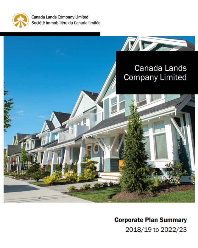 Corporate plan summary cover