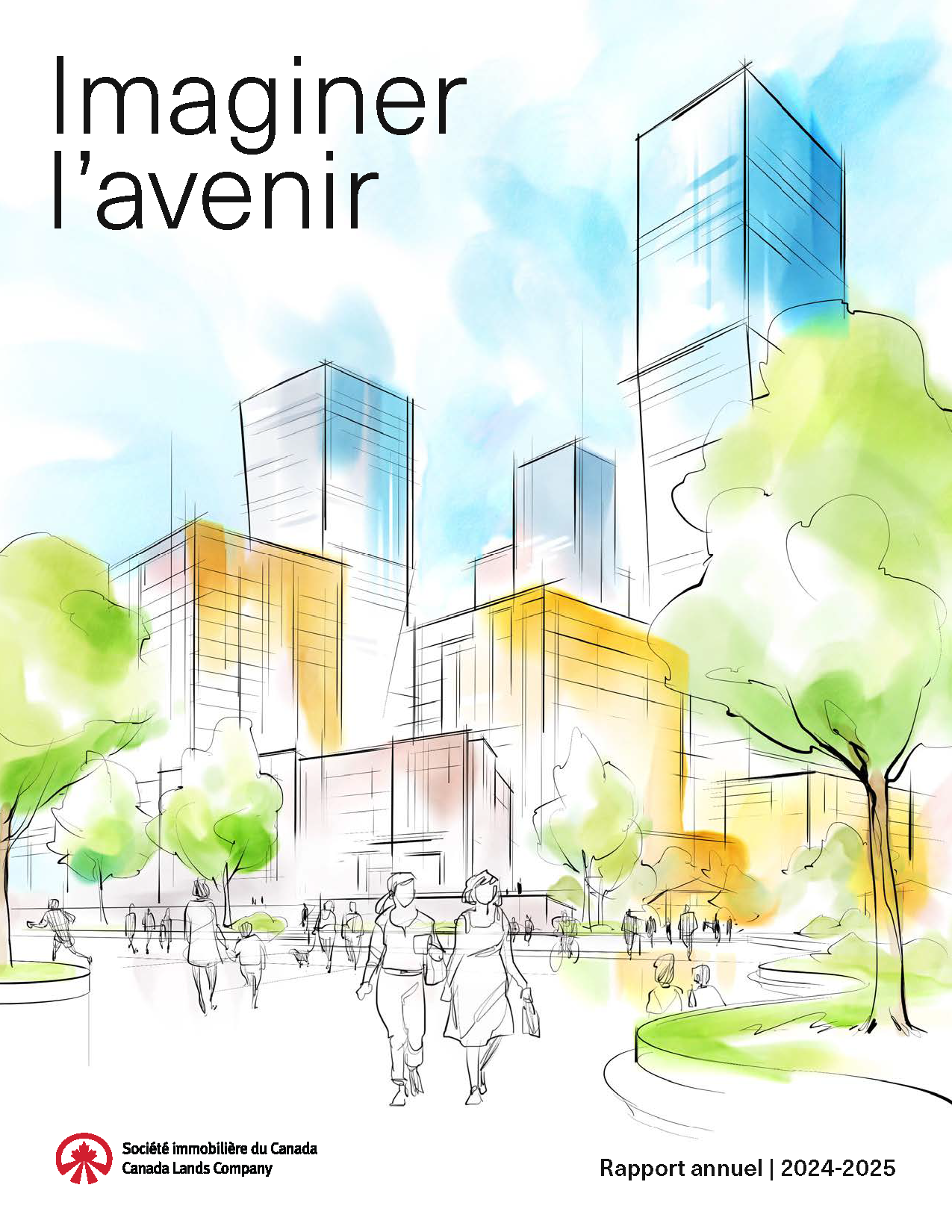 Page de couverture du rapport annuel
