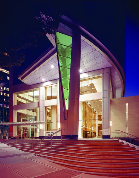 Exterior view of 401 Burrard Street entrance