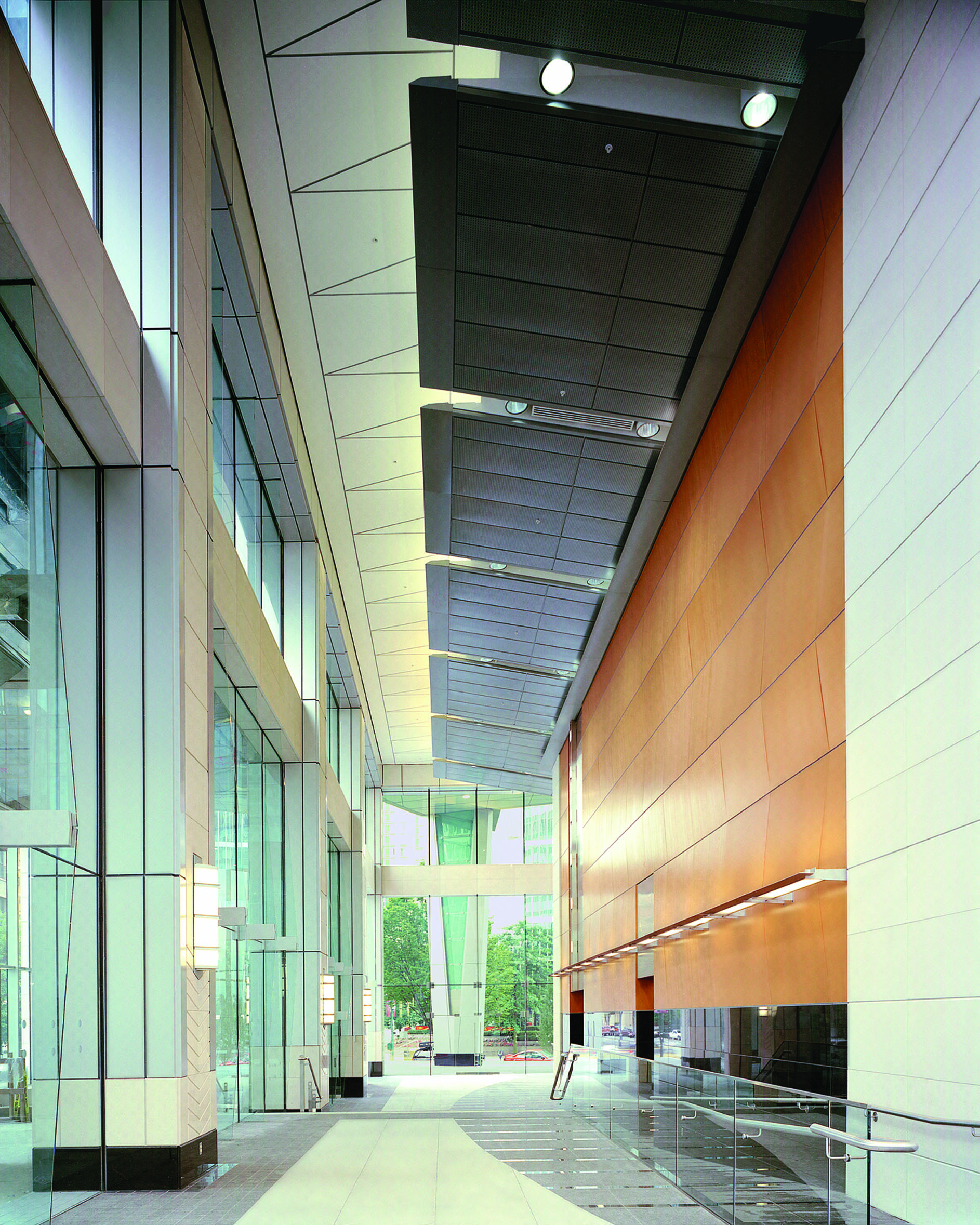 Interior view of 401 Burrard Street