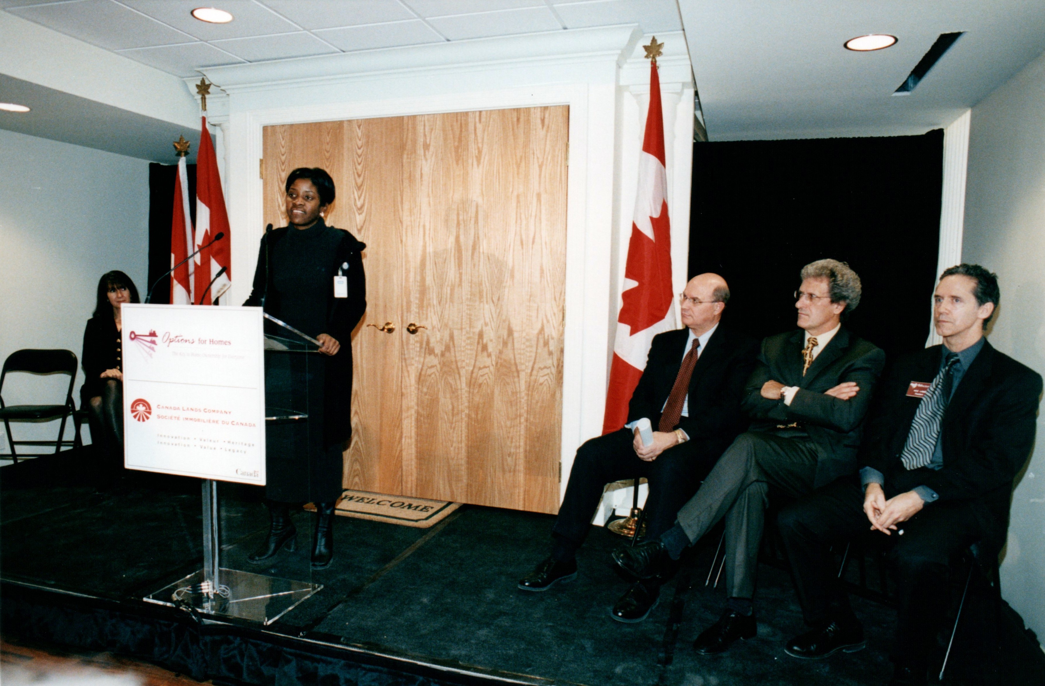 650 Lawrence Ave West Event with podium