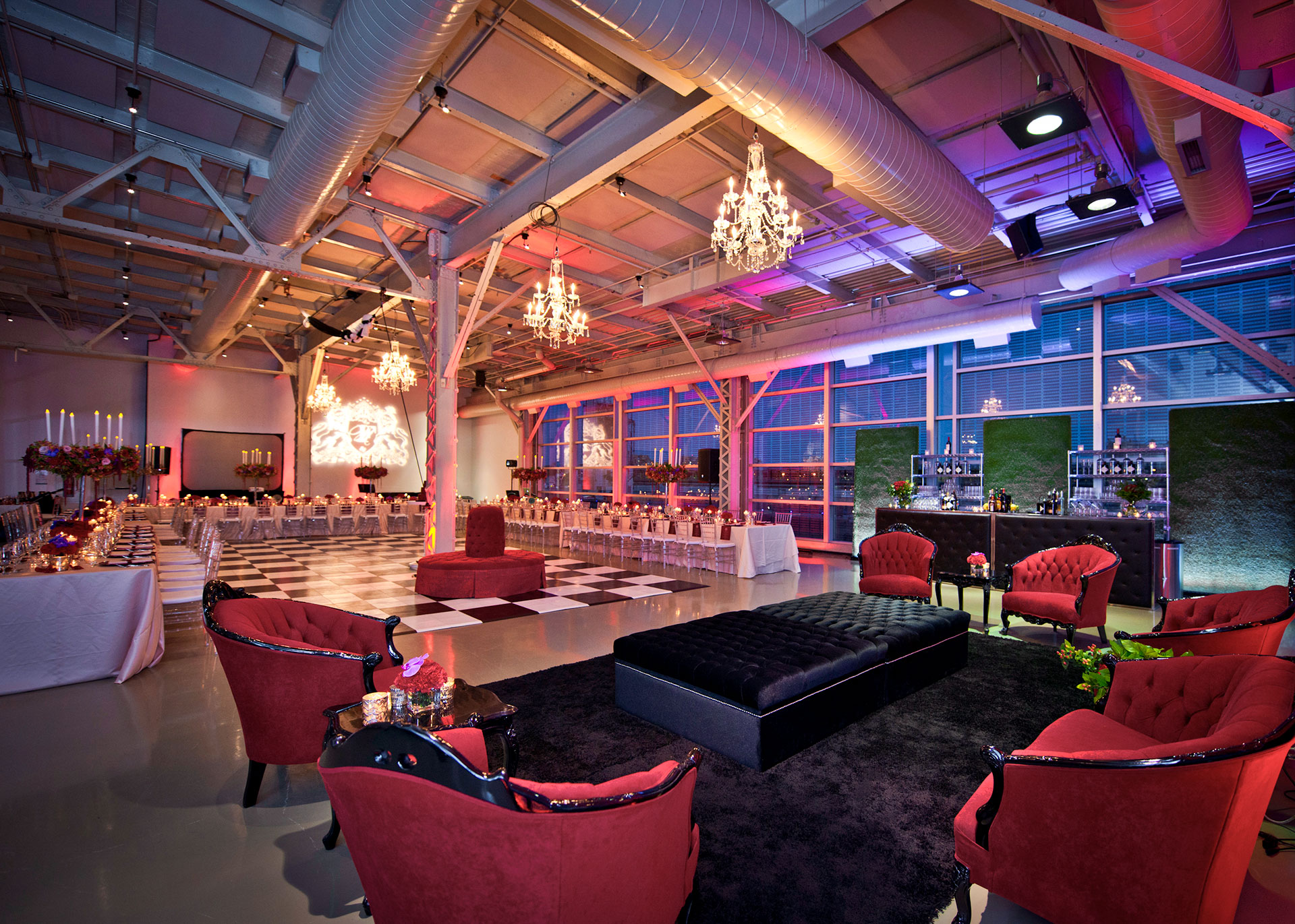 Event space at the Montreal Science Centre