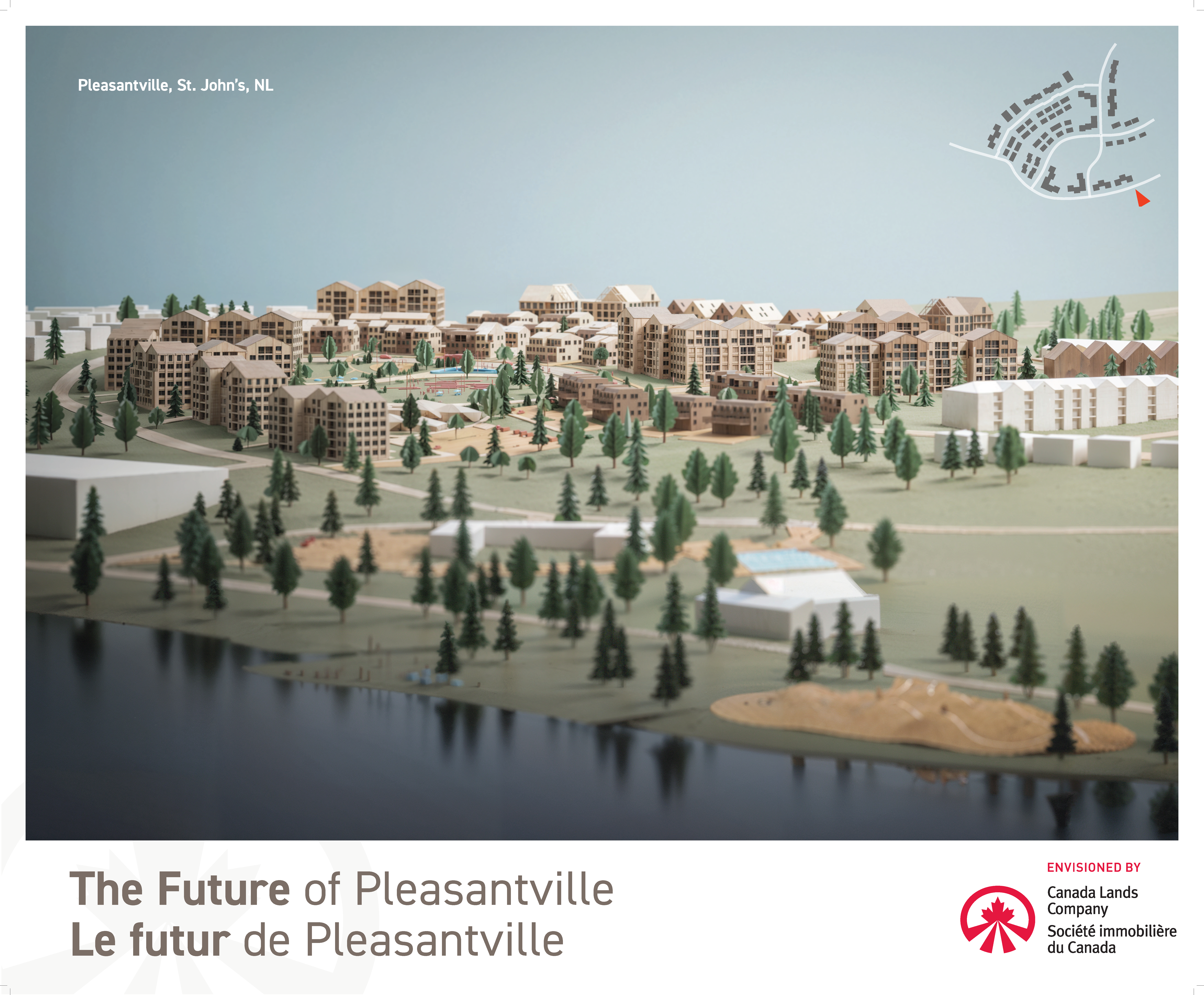 Rendering of Pleasantville property
