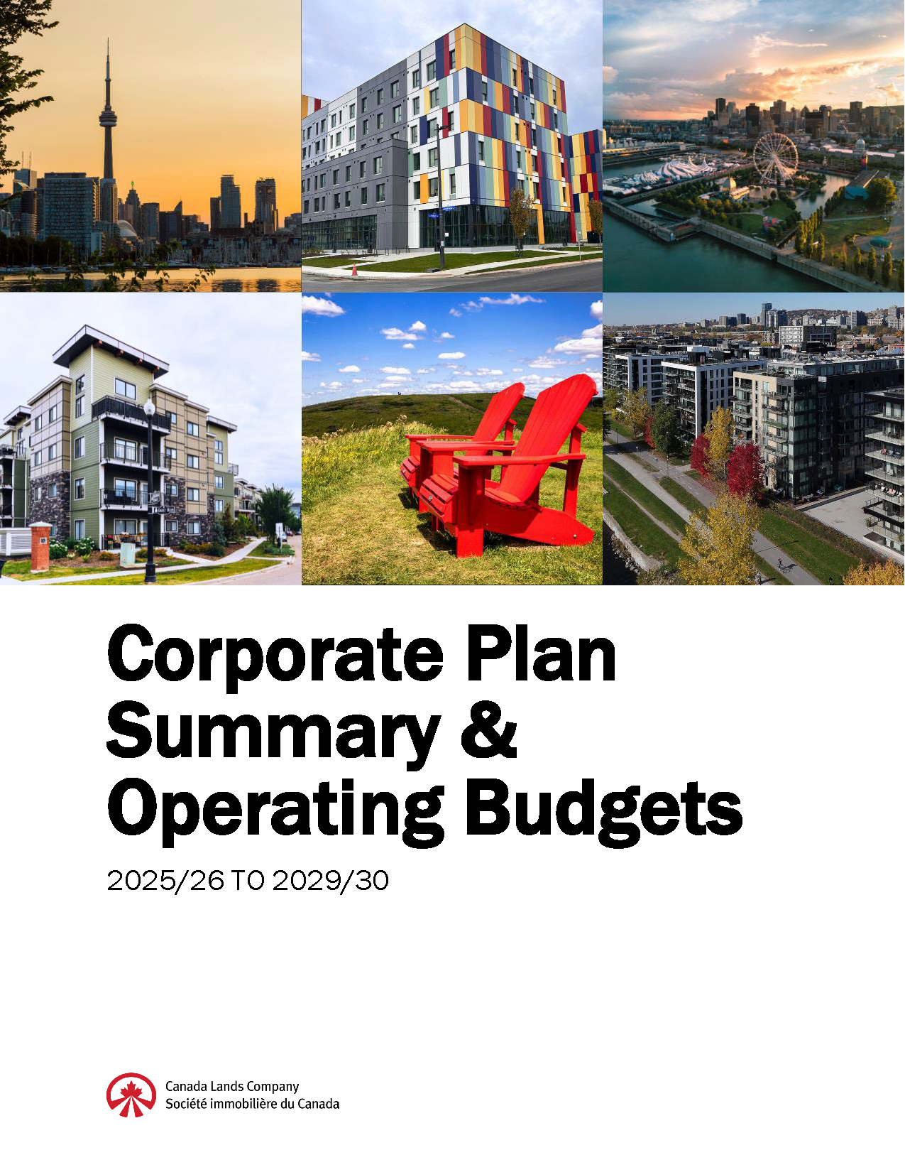 Corporate Plan Summary Cover Page English