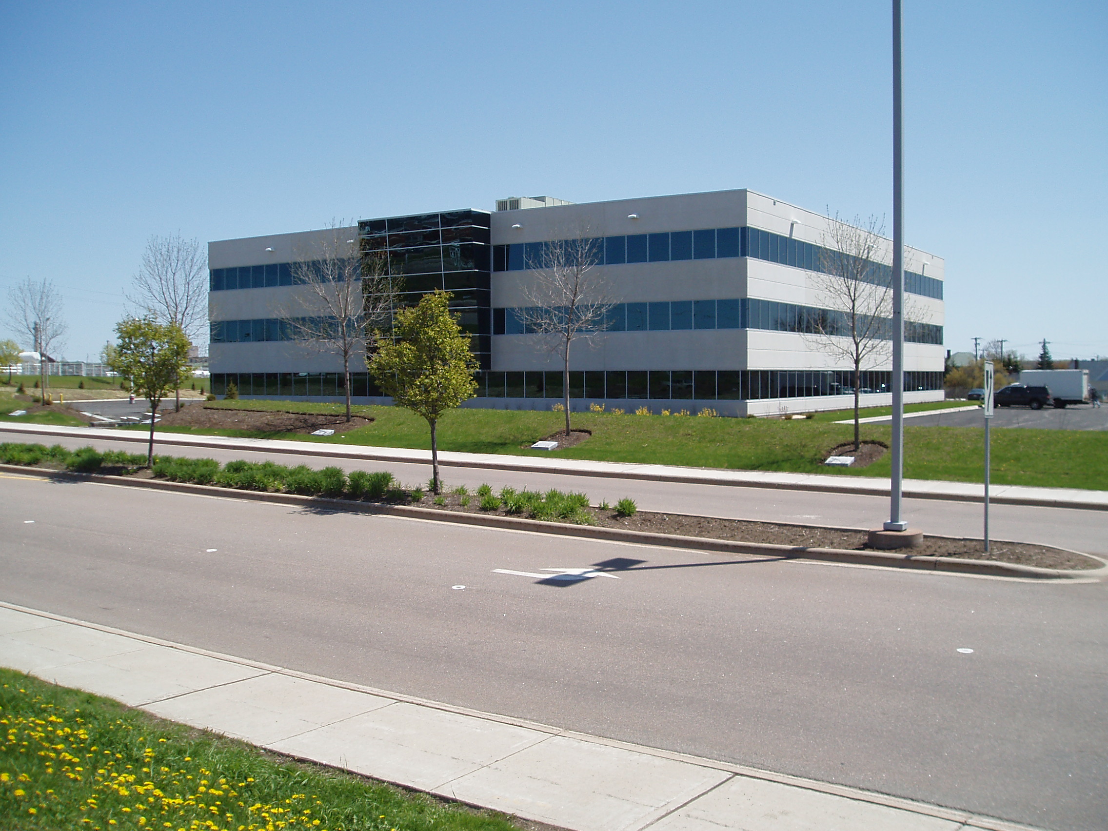 Moncton Shops Building Exterior