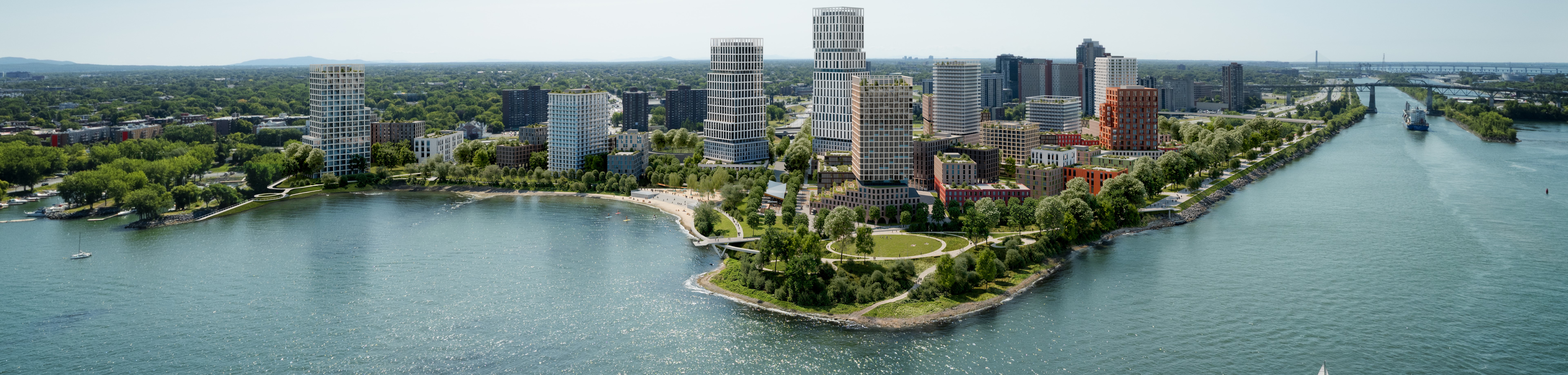 Rendering of Pointe-de-Longueuil