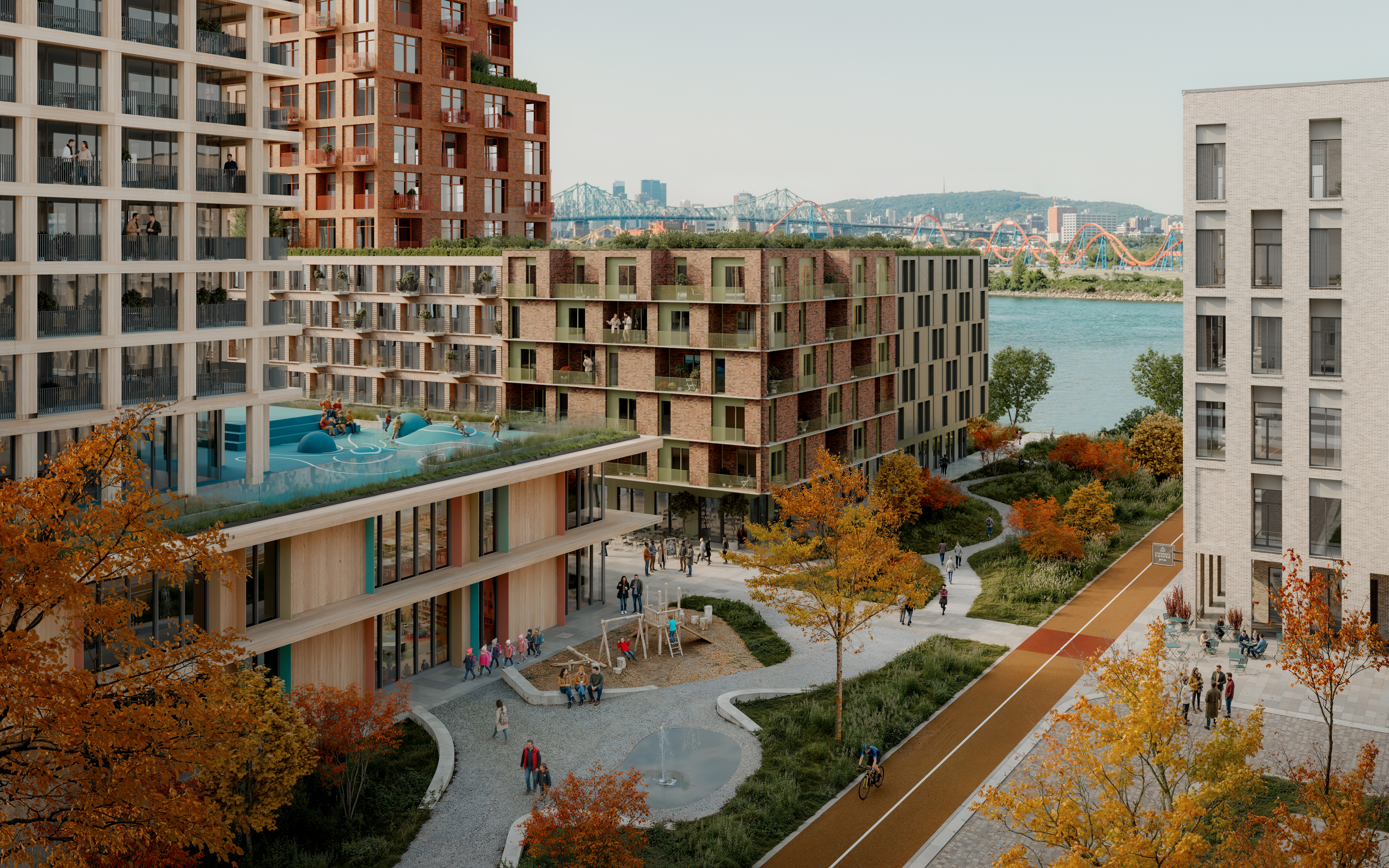 Rendering of Pointe-de-Longueuil