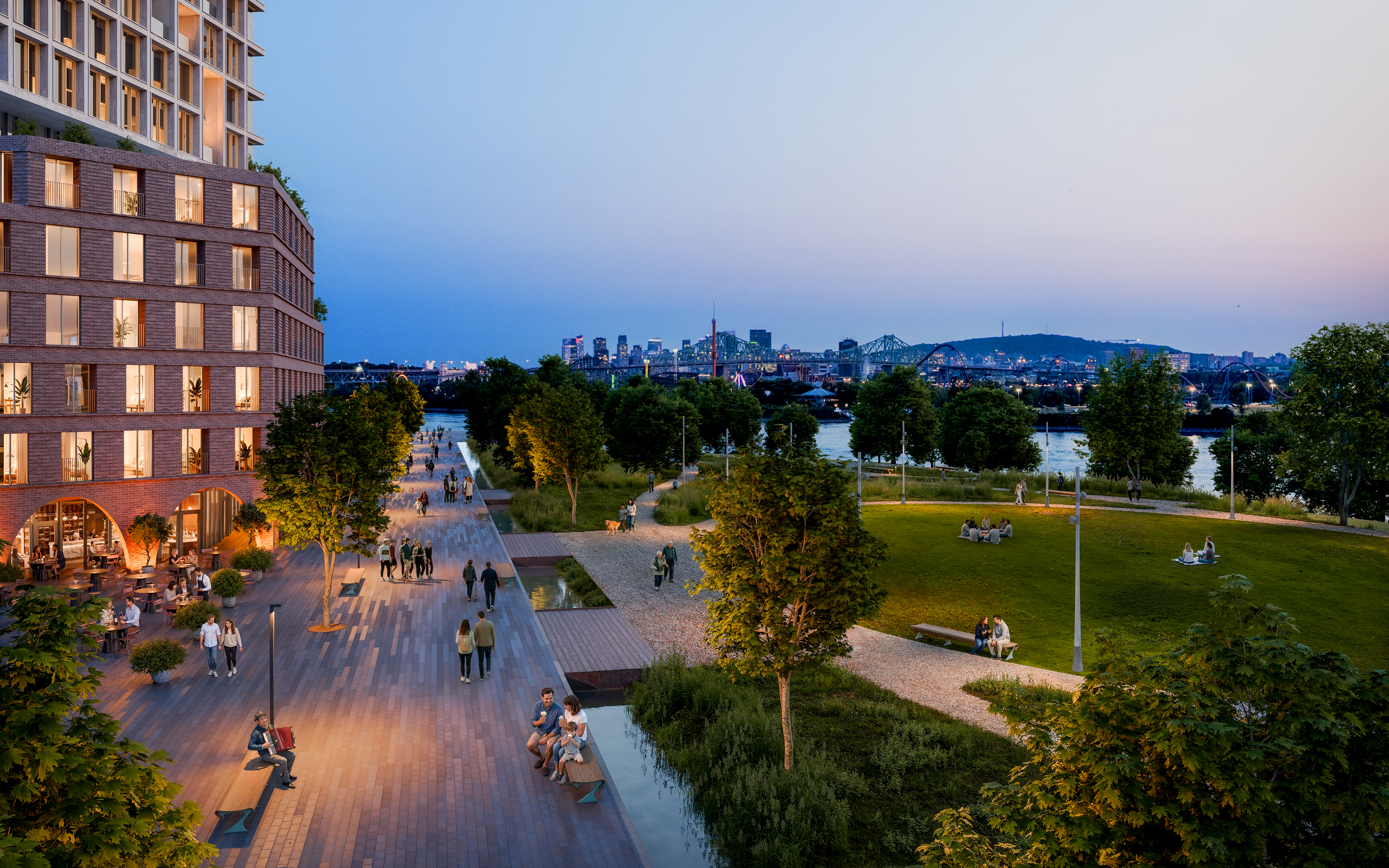 Rendering of Pointe-de-Longueuil