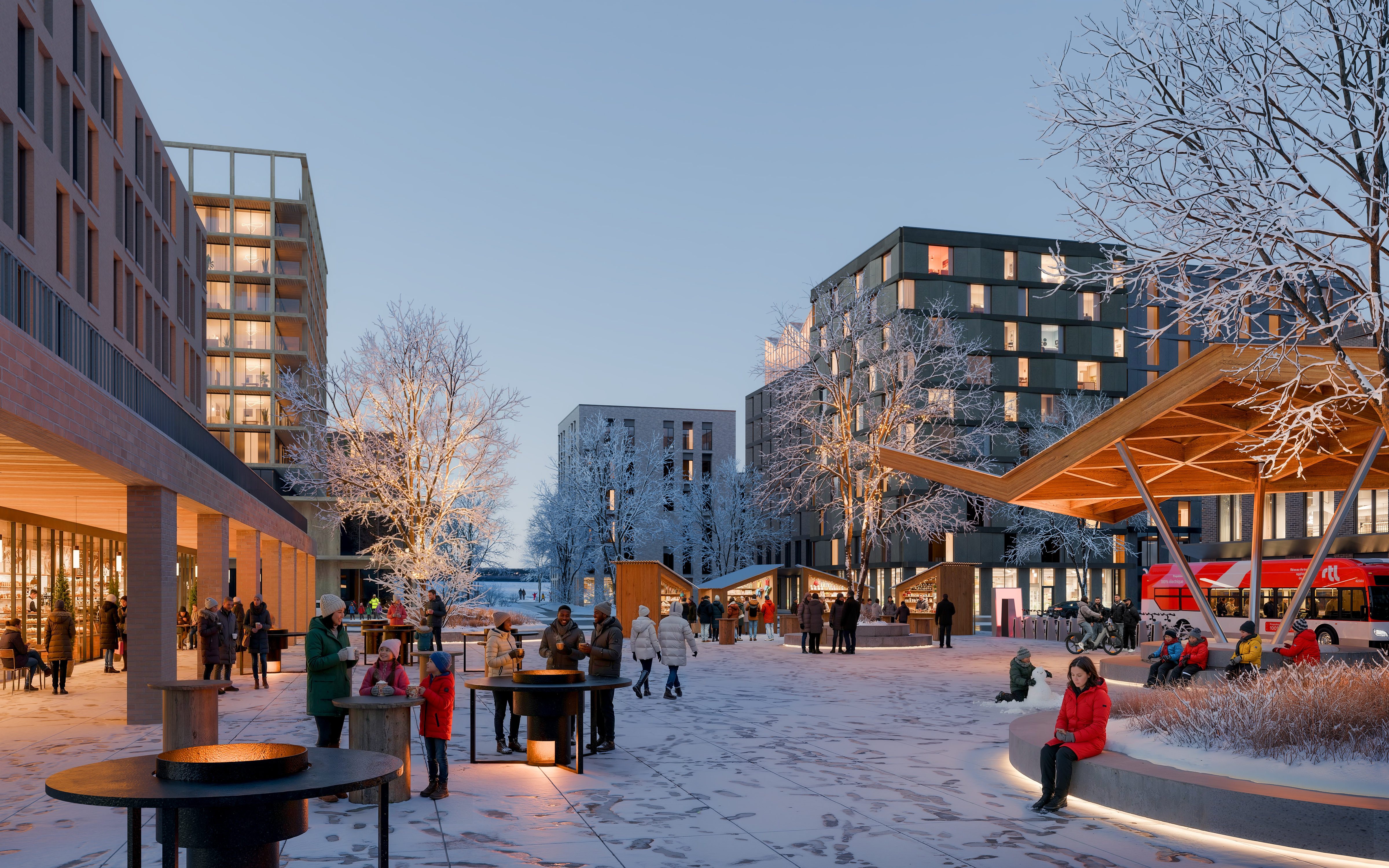 Rendering of Pointe-de-Longueuil