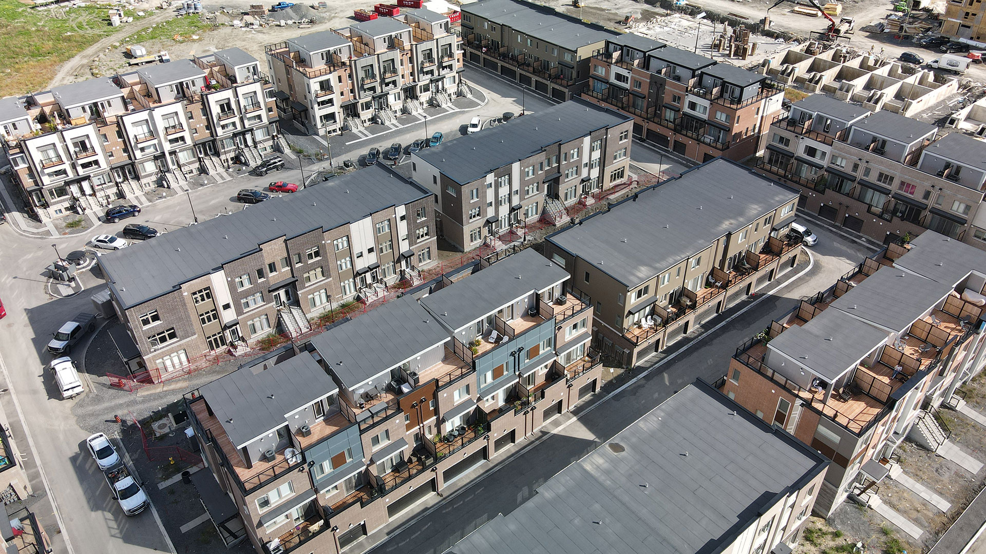 Houses at Wateridge Village