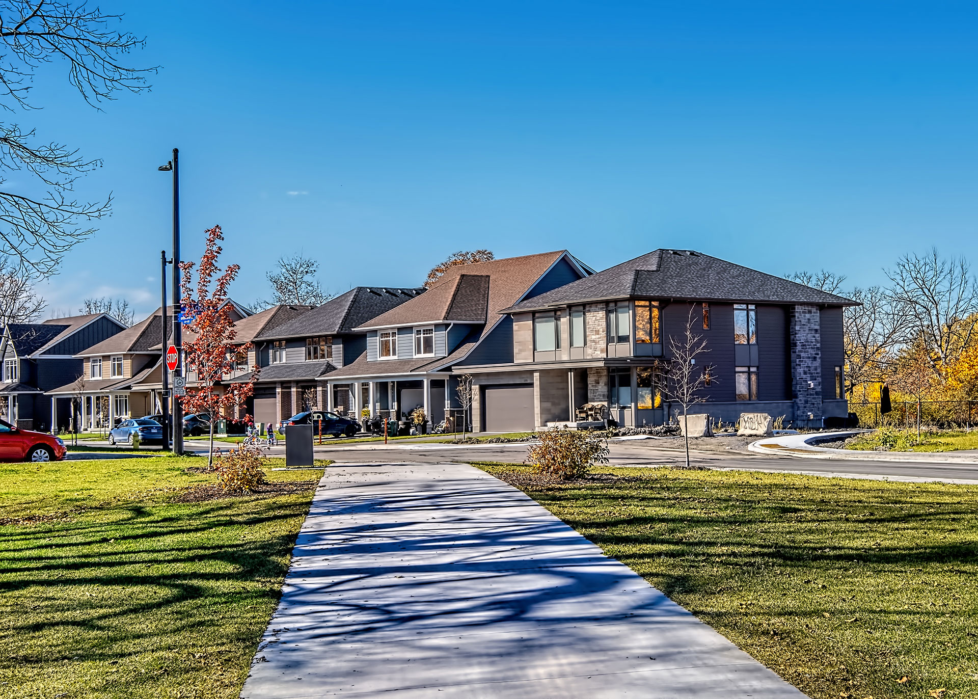 Houses at Wateridge Village