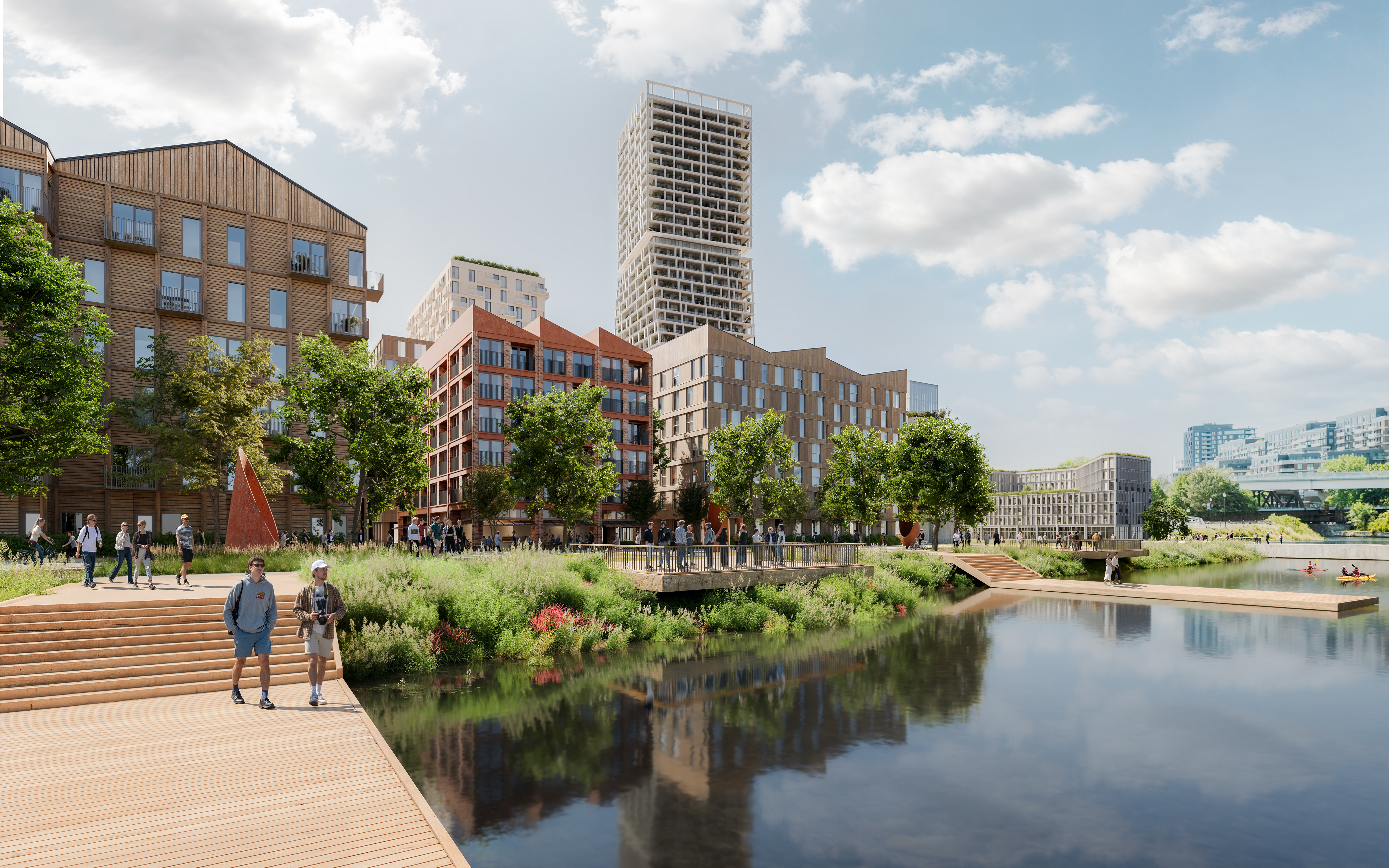 Rendering of Wellington Basin