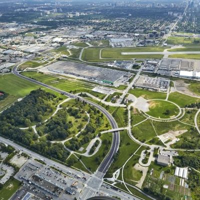 Aerial of Downsview West