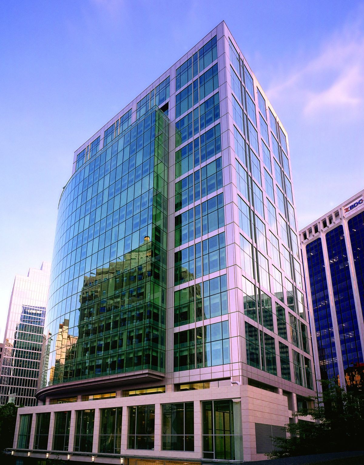 Exterior view of 401 Burrard Street