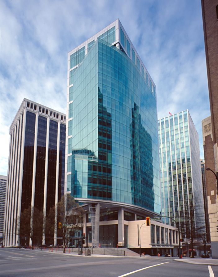 View of 401 Burrard Street building exterior