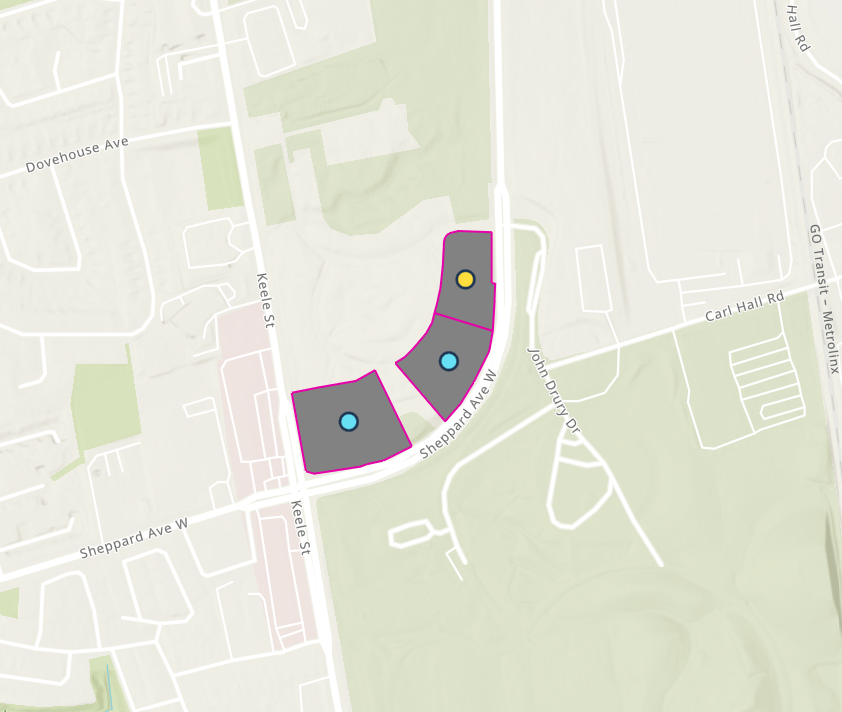 Aerial map showing Arbo Phase 1