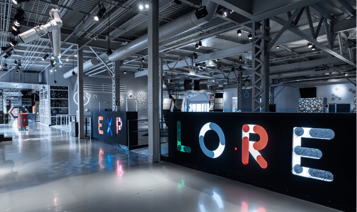 The Explore permanent exhibit at the Montreal Science Centre