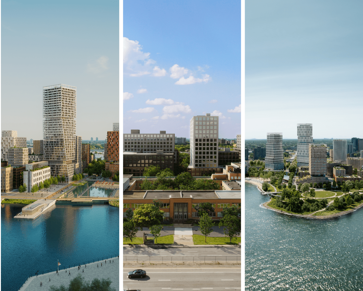 Cover image showing three renderings of CLC properties