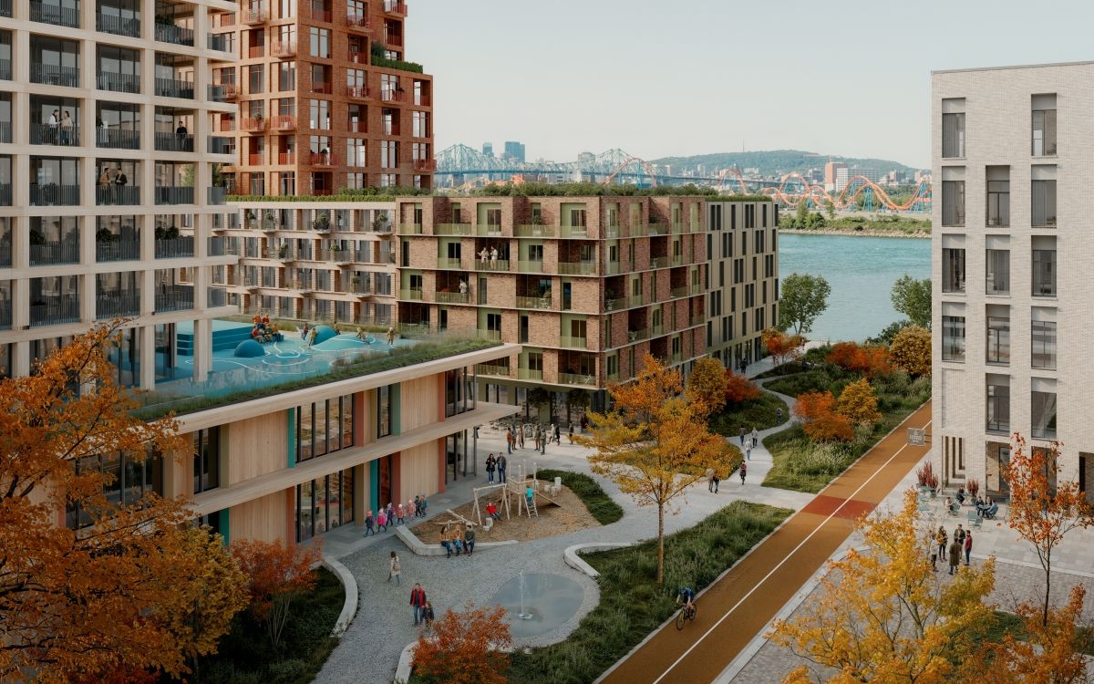 Rendering of Pointe-de-Longueuil