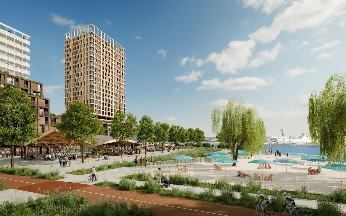 Rendering of Pointe-de-Longueuil