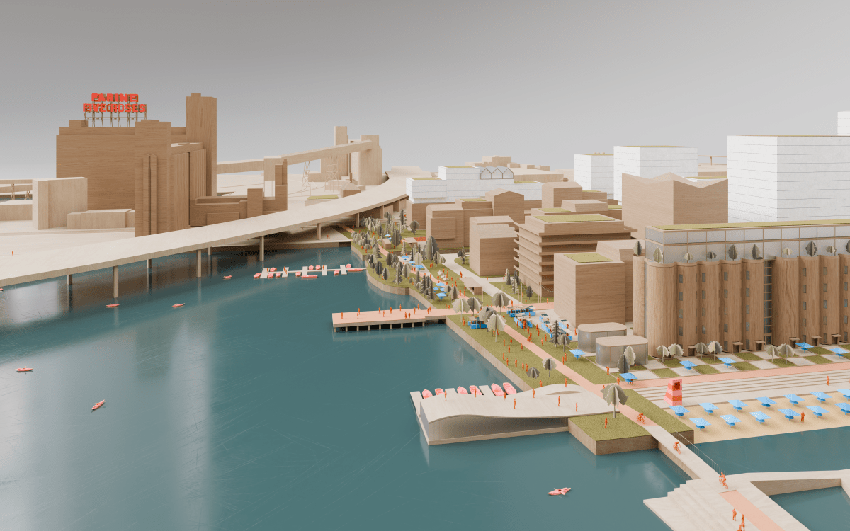Wellington Basin Rendering