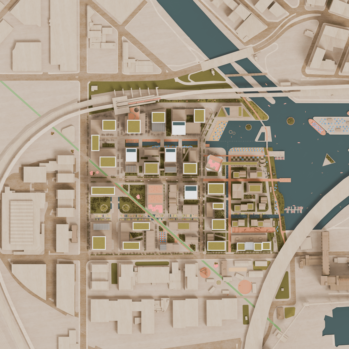 Wellington Basin Rendering