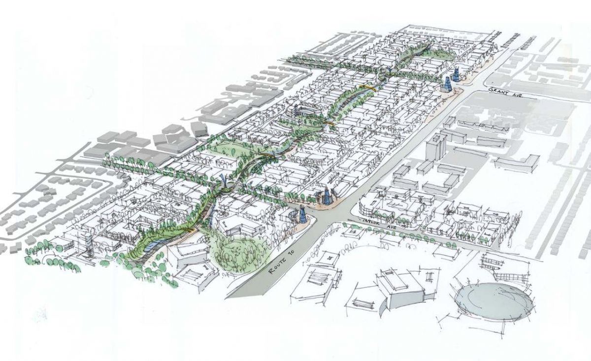 Sketch of the Kapyong Barracks property