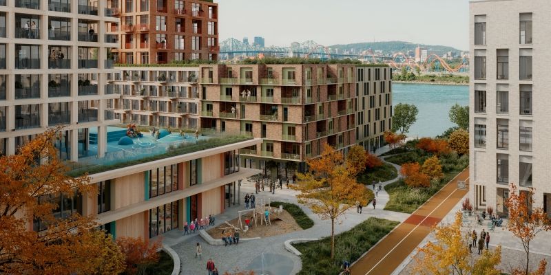 Rendering showing Pointe-de-Longueuil