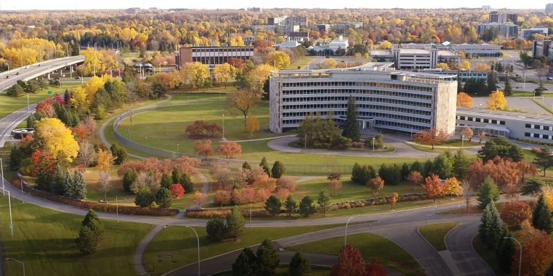 Aerial image of Confederation Heights