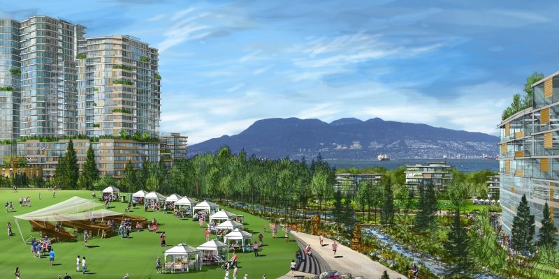 Jericho Lands Rendering with buildings and mountains