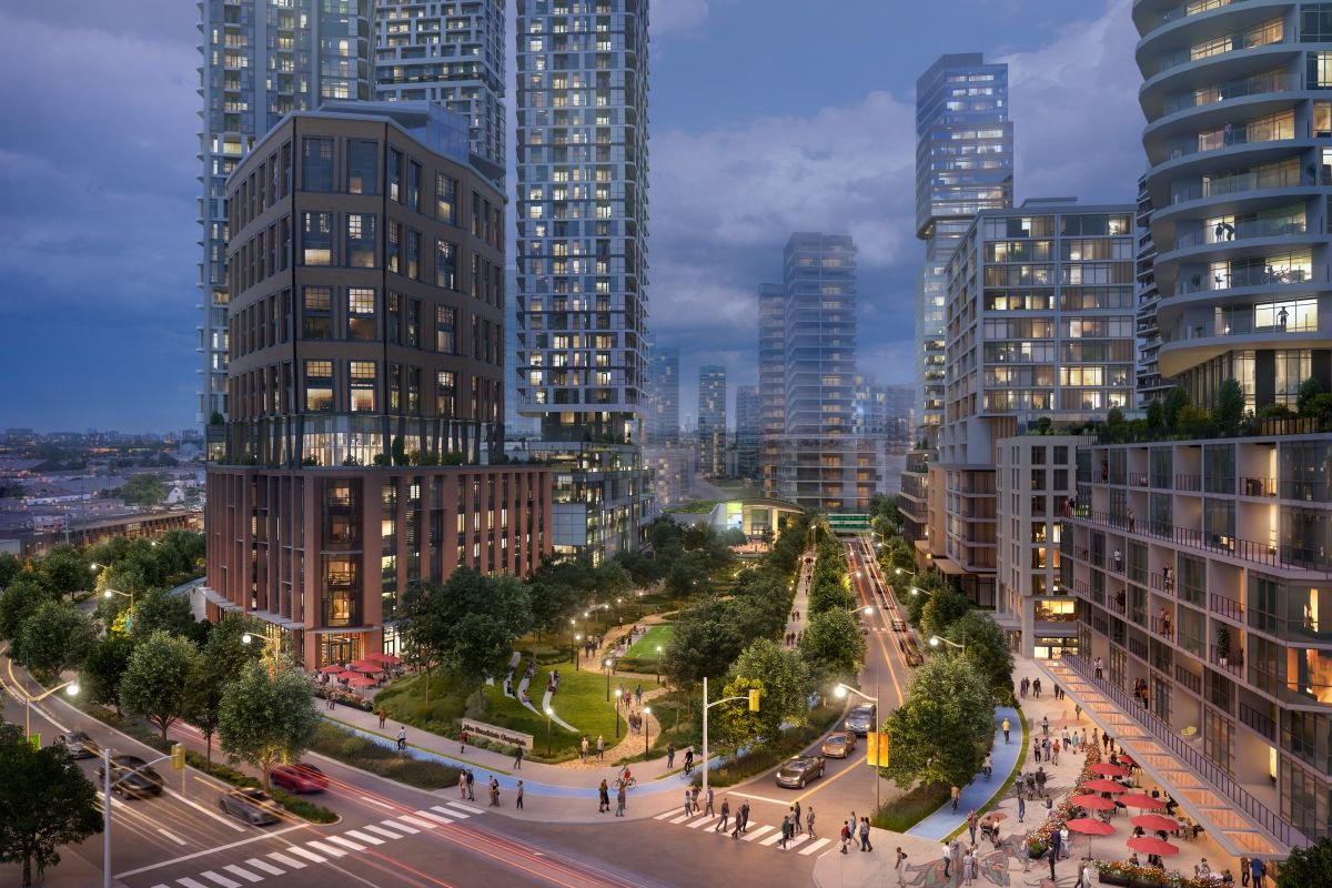 A rendering of Downsview West