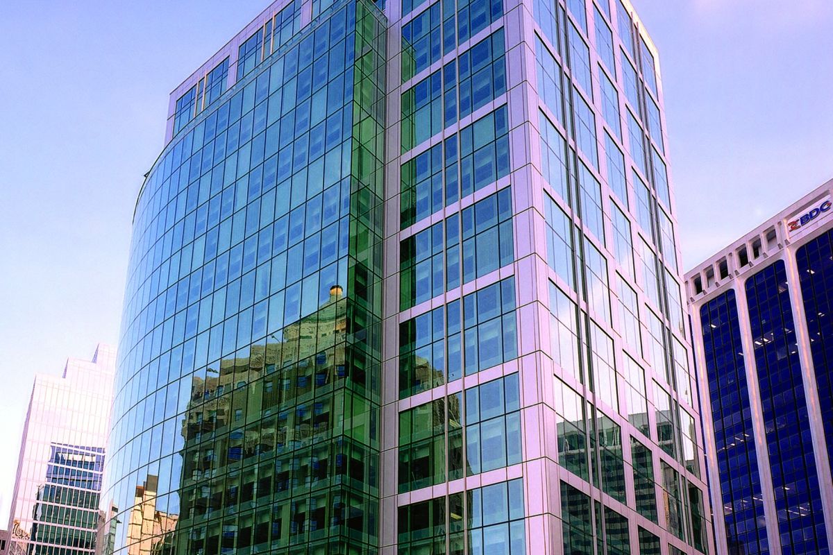Exterior view of 401 Burrard Street