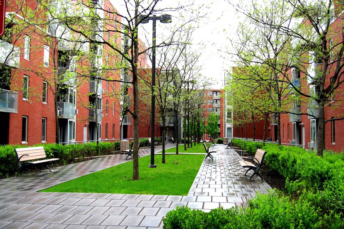 Benny Farm apartment building