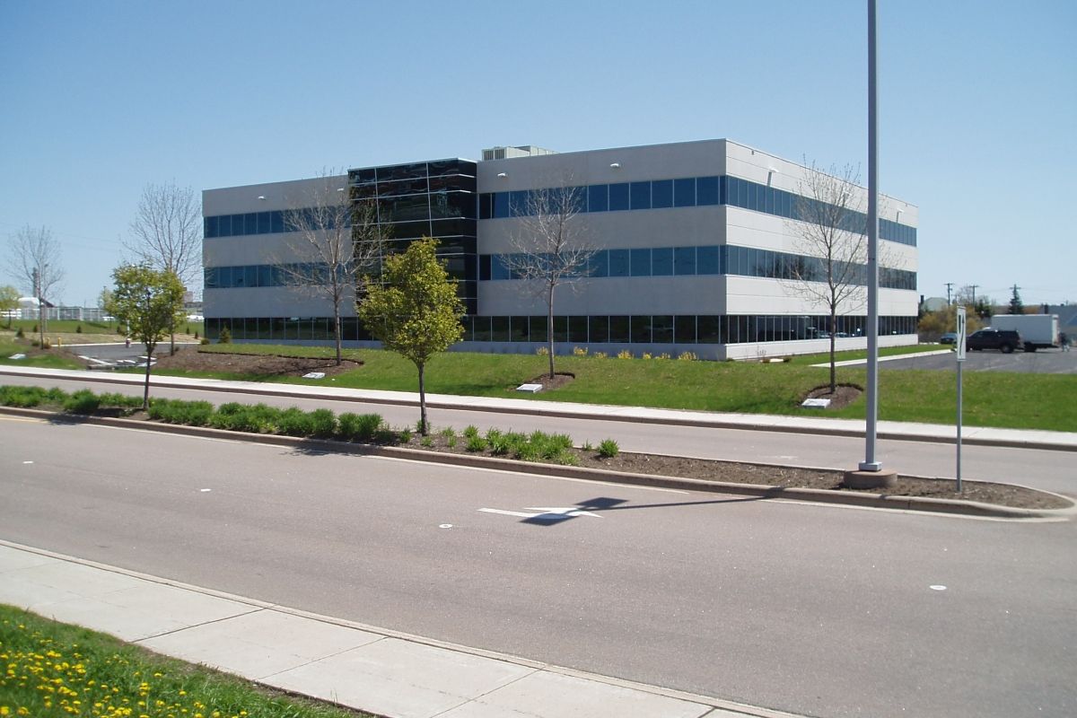 Moncton Shops Building Exterior
