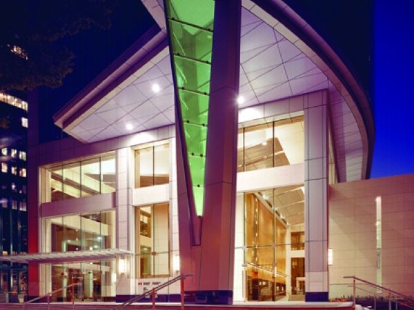 Exterior view of 401 Burrard Street entrance