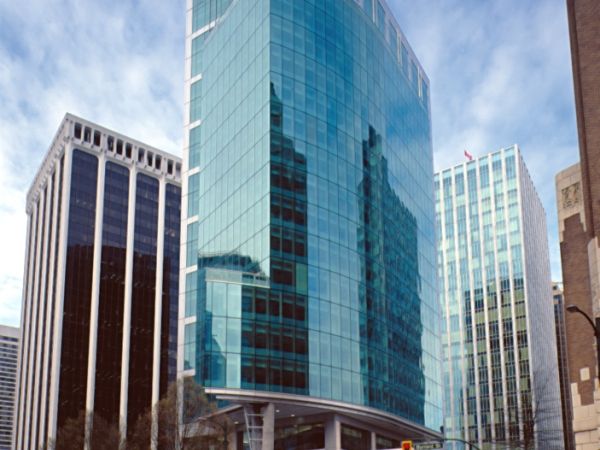 View of 401 Burrard Street building exterior