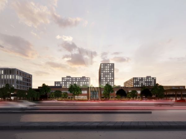 A rendering showing Côte-de-Liesse's new Master Plan