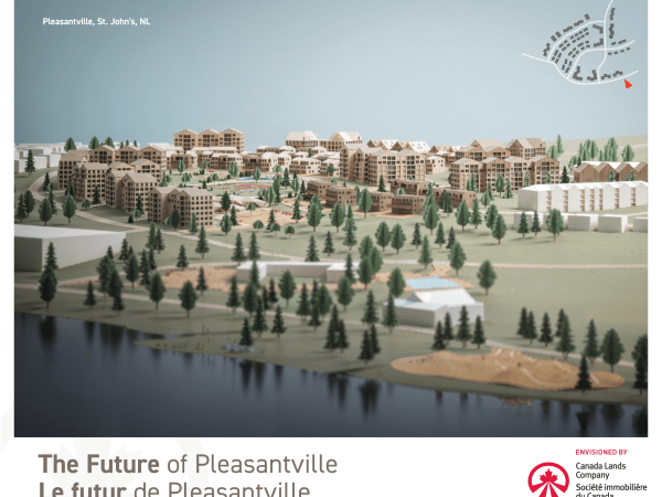 Rendering of Pleasantville property