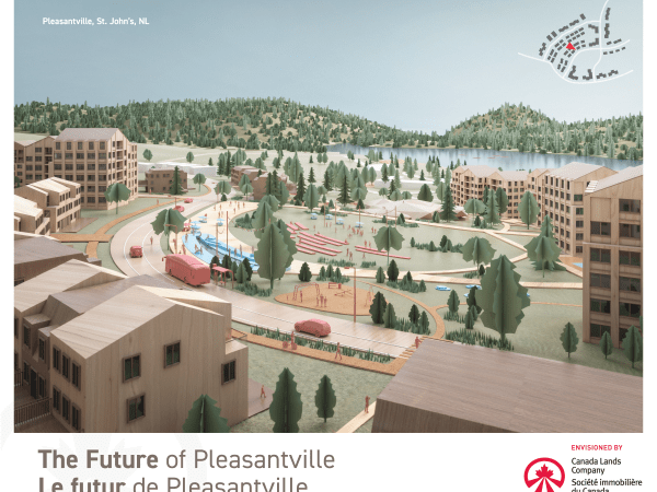 Rendering of Pleasantville property