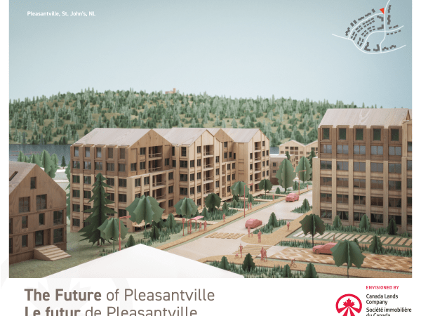 Rendering of Pleasantville property