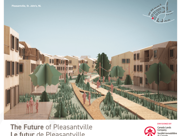 Rendering of Pleasantville property