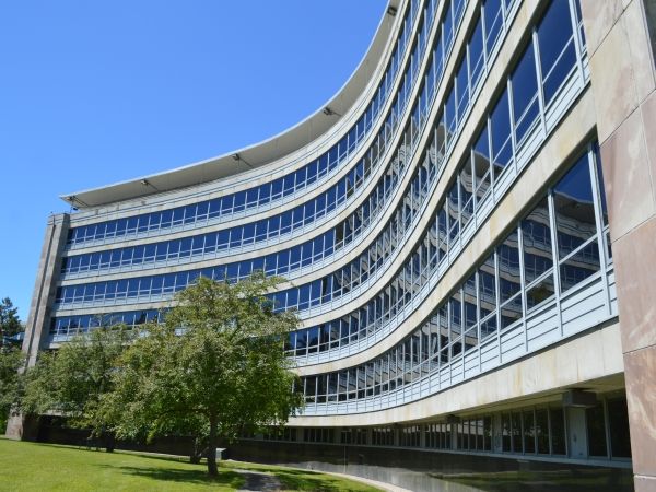 A building on the Confederation Heights property in Ottawa