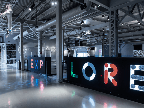 The Explore permanent exhibit at the Montreal Science Centre