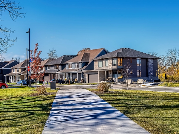 Houses at Wateridge Village