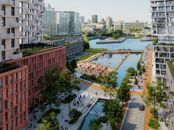 Rendering of Wellington Basin